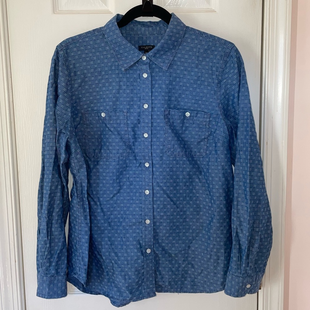Talbots petit button down